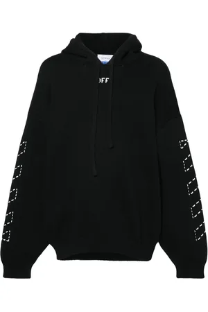 OFF-WHITE Arrows-motif hooded jumper