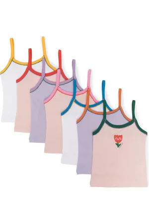 Stella McCartney Graphic-print cotton top (pack of seven)