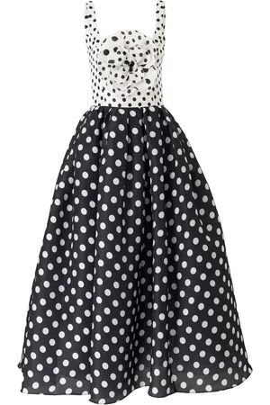 Carolina Herrera Polka-dot midi dress