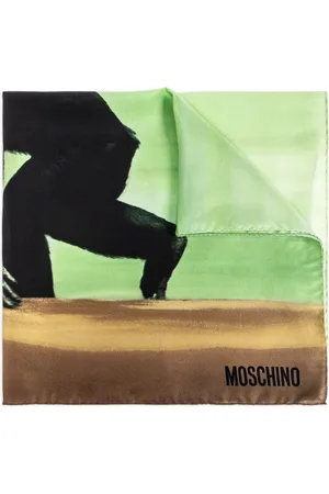Moschino Graphic print scarf