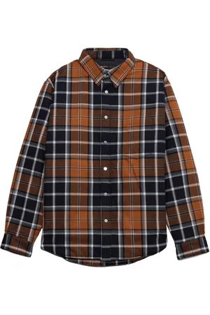 Purple Brand Plaid cotton shirt
