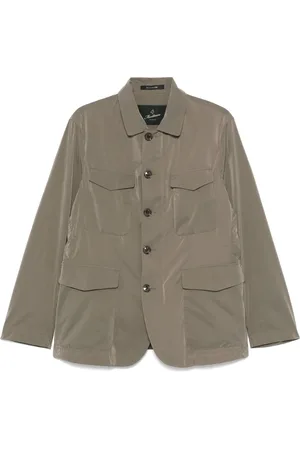 MONTECORE Classic-collar shirt jacket
