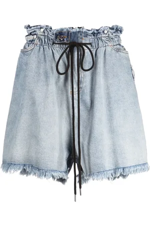Natasha Zinko Drawstring denim shorts