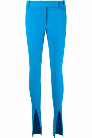 The Attico Freja front-slit tailored trousers
