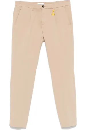 Manuel Ritz Pleat-detailed trousers