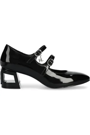 Karl Lagerfeld 55mm leather pumps