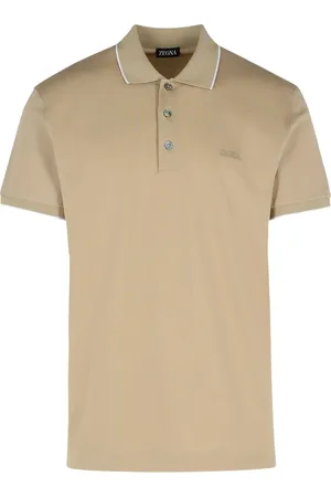 Ermenegildo Zegna Logo-embroidered polo shirt