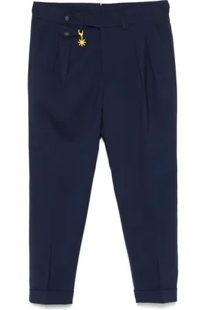 Manuel Ritz Pleat-detailed trousers