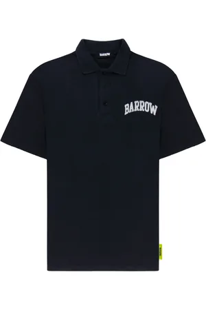 BARROW Logo-print cotton polo shirt