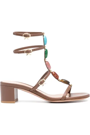 Gianvito Rossi Shanti 55mm leather sandals