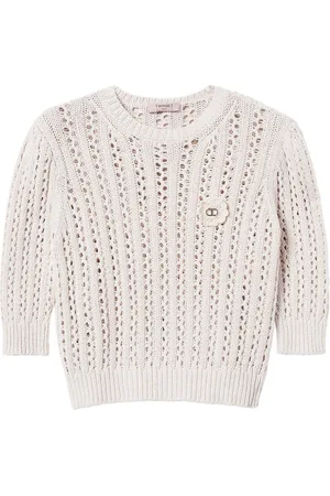 Twin-Set Crochet-knit jumper