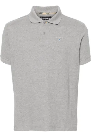 Barbour Logo-embroidered cotton polo shirt