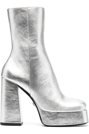 VERSACE Aevitas 170mm metallic-effect boots