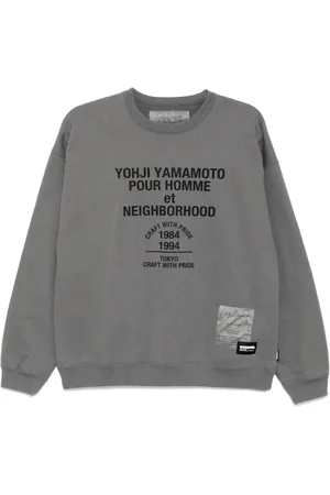 YOHJI YAMAMOTO X Neighborhood printed long-sleeves sweatshirt