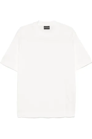 Emporio Armani Logo-jacquard T-shirt