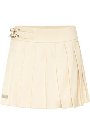Philipp Plein Pleated mini skirt