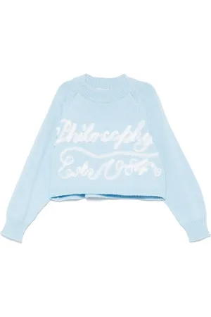 PHILOSOPHY DI LORENZO SERAFINI Logo-appliqué sweater