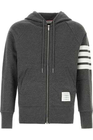 Thom Browne Engineered 4-Bar zip-up hoodie