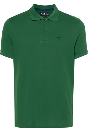 Barbour Logo-embroidered cotton polo shirt