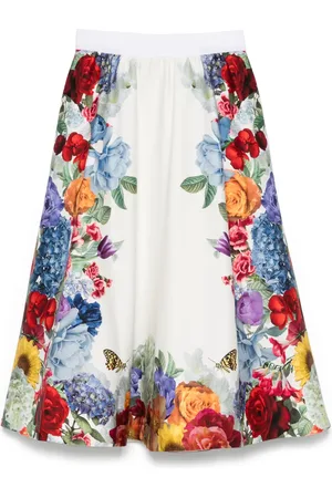 ALICE+OLIVIA Earla midi skirt