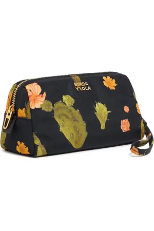 Bimba y Lola Floral-print cosmetic pouch