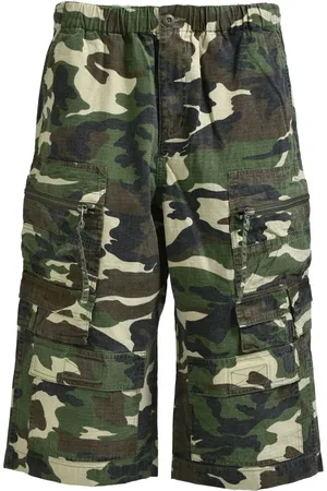Breathe Camouflage-print shorts