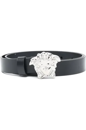 VERSACE Medusa Head leather belt