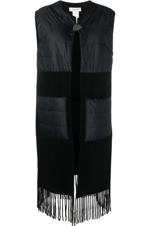Fabiana Filippi Fringed wool blend padded gilet