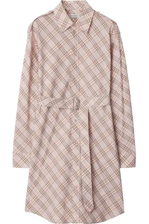 Burberry Checked shirt dress