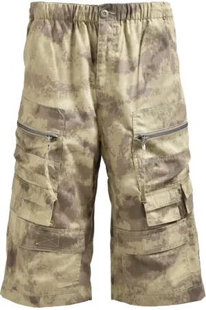 Breathe Camouflage-print shorts