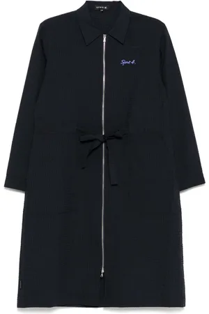 AGNÈS B. Seersucker shirt dress