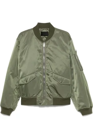 Prada Triangle-logo bomber jacket
