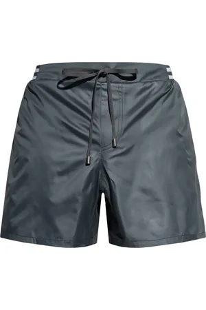 Balmain Stripe-detail swim shorts