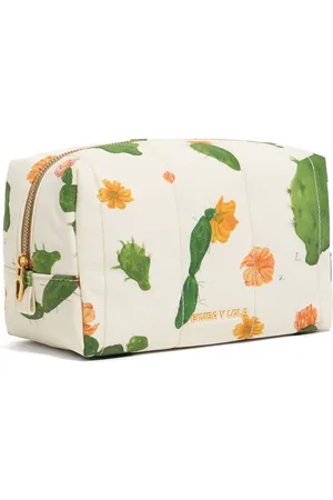 Bimba y Lola Floral-patterned cosmetic pouch