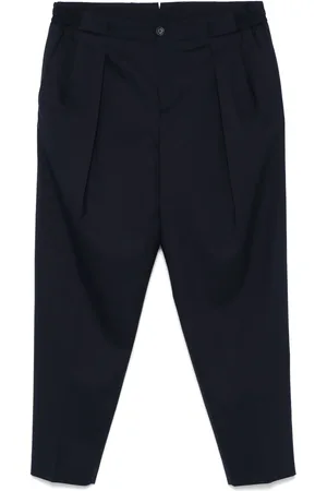 Manuel Ritz Pleat-detailed trousers