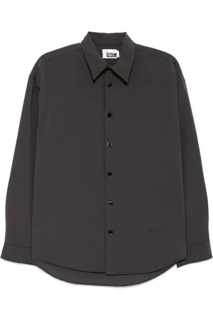 Izzue Logo-embroidered shirt