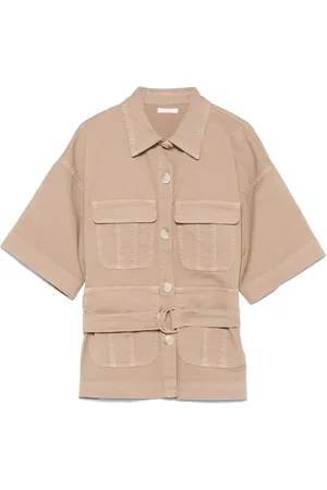 MISS GRANT Belted trench coat