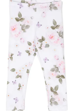 MONNALISA Floral-print leggings