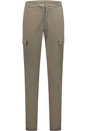 MARCO PESCAROLO Drawstring-fastened straight-leg trousers