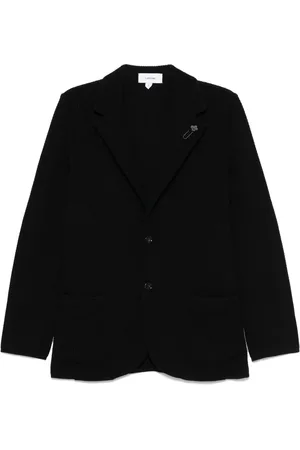 LARDINI Waffle-knit blazer