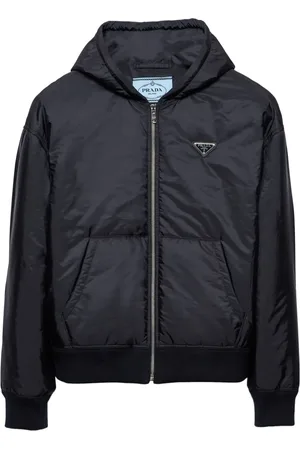 Prada Lightweight hooded Re-Nylon blouson jacket