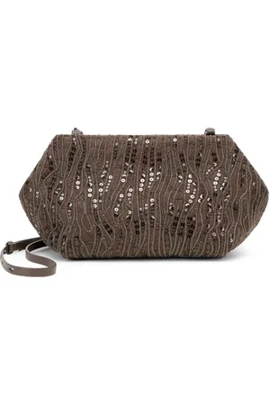 Brunello Cucinelli Paillette detailing cross body bag