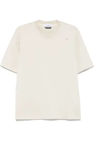 Stone Island Compass-embroidered T-shirt