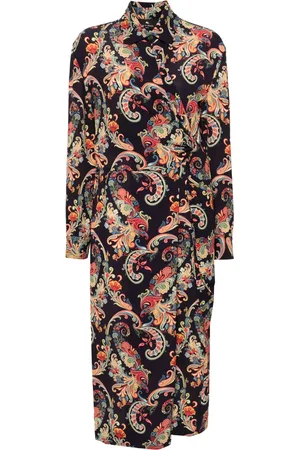 Etro Paisley-print midi dress
