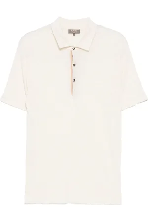 N.PEAL Ribbed polo shirt