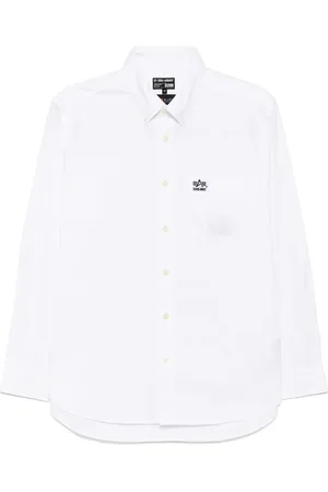 Izzue Logo-embroidered shirt