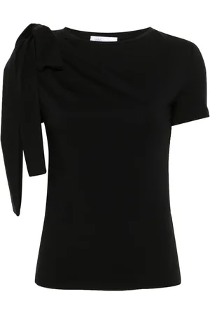 BLUMARINE Bow-detailed T-shirt
