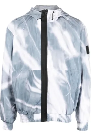 Calvin Klein Logo-patch windbreaker jacket