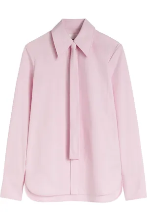 Jil Sander Tie-detail cotton shirt