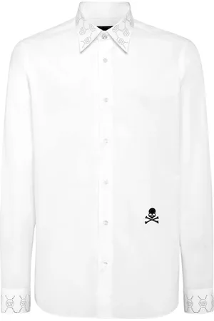 Philipp Plein Monogram-embellished shirt